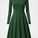 Robe Femme courte | Intemporel évasé | Essentiel pour Mi-Saison