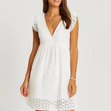 Robe Femme | Robe d’Été à Manches Volants | Légère et Féminine