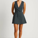 Robe Femme | Courte | Soirée | décolleté croisé pour Été