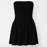 Robe Femme | Courte | Soirée | jupe plissée pour Été