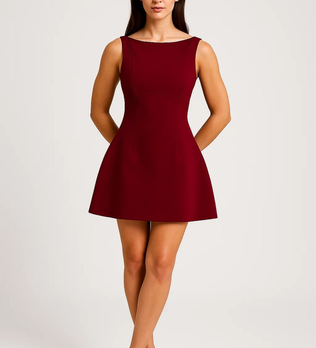 Robe Femme | Courte | Élégante | coupe trapèze pour Été