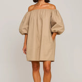 Robe Femme | Courte | Décontractée | manches volumineuses pour Été