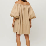 Robe Femme | Courte | Décontractée | manches volumineuses pour Été