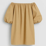 Robe Femme | Courte | Décontractée | manches volumineuses pour Été