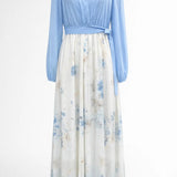 Robe Femme | Bohème | Longue | taille ceinturée fluide pour Mi-Saison