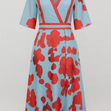 Robe Femme | Chic Premium | Coupe Évasée de Fête pour Hiver