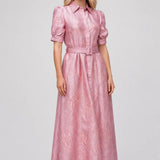 Robe Femme | Élégante | Chemise | taille ceinturée pour Été