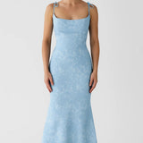 Robe Femme | Longue | Élégante | ligne évasée pour Été