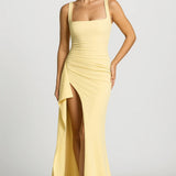 Robe Femme | Longue | Soirée | drapé fluide pour Été