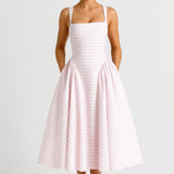 Robe Femme | Midi | Romantique | volume structuré pour Été