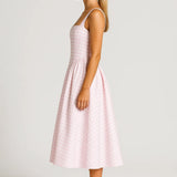 Robe Femme | Midi | Romantique | volume structuré pour Été