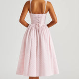 Robe Femme | Midi | Romantique | volume structuré pour Été