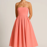 Robe Femme | Midi | Féminine | volume structuré pour Été