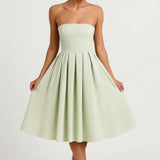 Robe Femme | Midi | Féminine | volume structuré pour Été