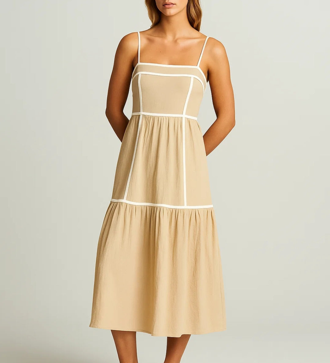 Robe Femme | Midi | Bohème | superposition fluide pour Été