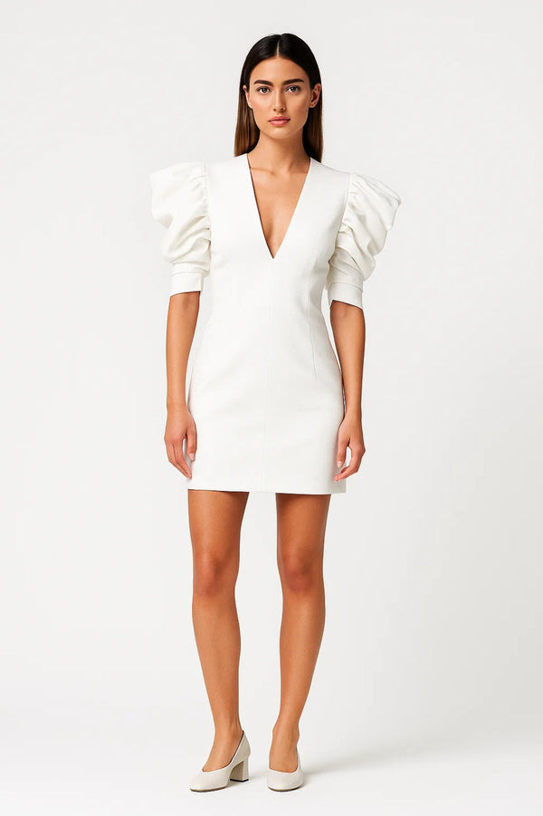 Robe Femme | Courte | Élégante | manches volumineuses pour Été