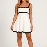 Robe Femme | Chic structuré féminin | Essentiel pour Été