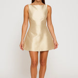 Robe Femme courte | Intemporel structuré | ligne évasée pour Été