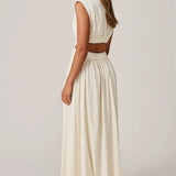 Robe Femme | Chic droit épuré | Essentiel pour Été