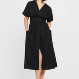 Robe Femme | Classique structuré fluide | Essentiel pour Été