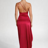 Robe longue Femme | tenue élégante | épaule dénudée pour Été