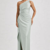 Robe longue Femme | tenue élégante | épaule dénudée pour Été