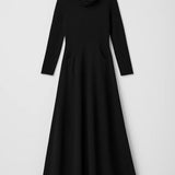 Robe Femme maxi | Intemporel épuré | Silhouette longue fluide pour Automne