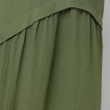 Robe Femme midi | Quotidien fluide | poches latérales pour Printemps-Été