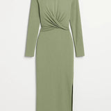 Robe Femme midi | Slim fit ajusté | Premium pour Mi-Saison