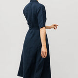 Robe Femme midi | Classique structuré | Essentiel pour Mi-Saison