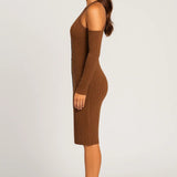 Robe Femme midi | Slim fit ajusté | Premium pour Hiver