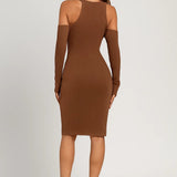 Robe Femme midi | Slim fit ajusté | Premium pour Hiver