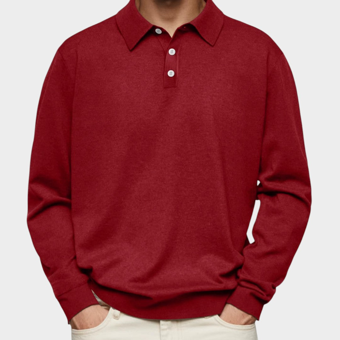 Aiden™ | Polo à Manches Longues