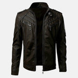 Artur | Veste en Cuir avec Poches