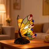 SUNWING | Lampe avec des ailes en mosaïque jaune