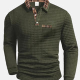 BEEKMAN | POLO À MOTIF À CARREAUX