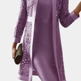 Freya Ensemble de Robe Deux Pièces avec Dentelle