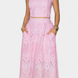 Danitza Ensemble Romantique en Dentelle Florale Découpée