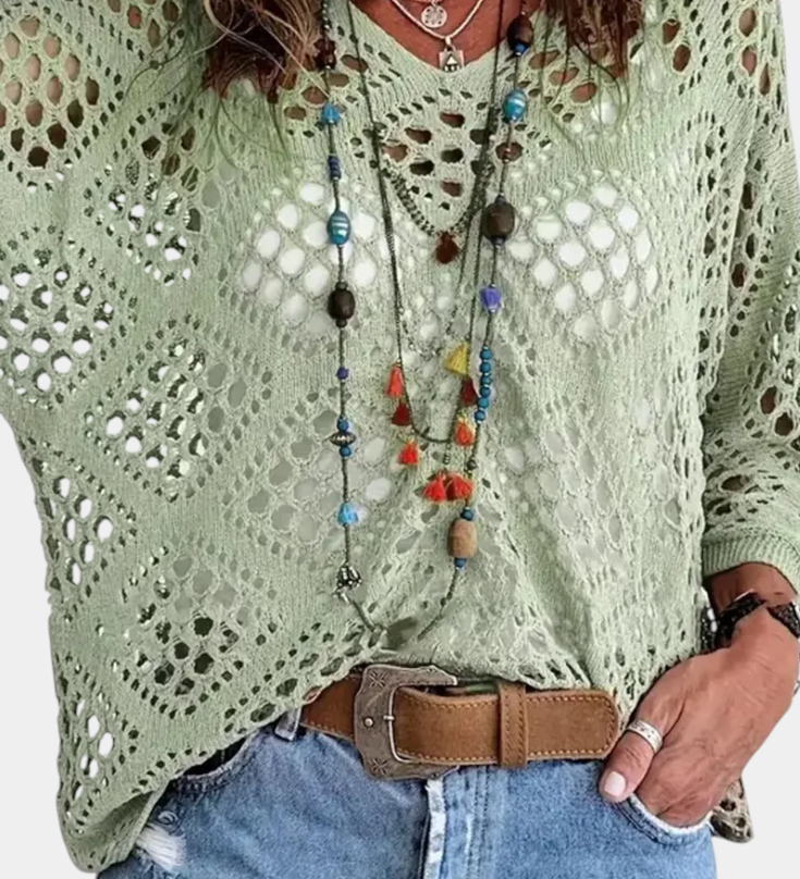 Fougère | Blouse en Dentelle