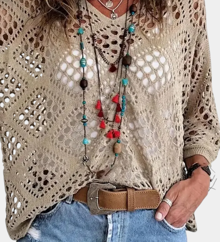 Fougère | Blouse en Dentelle