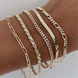 Set de bracelets Ellis Renner | Doré