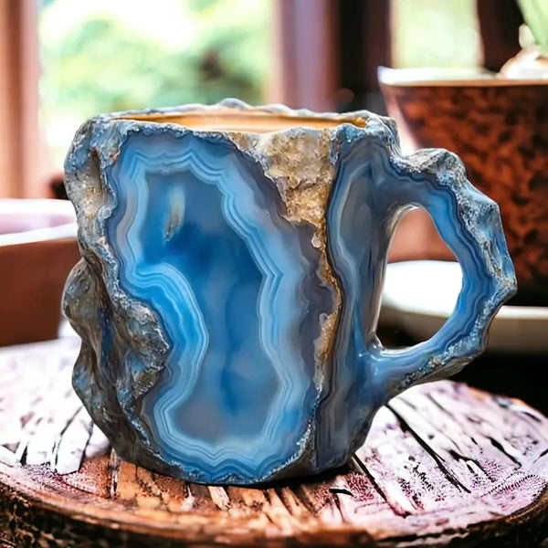 Tasse à café en cristal minéral