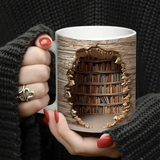 Tasse de bibliothèque "Activée par la chaleur"