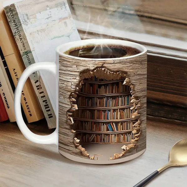 Tasse de bibliothèque "Activée par la chaleur"