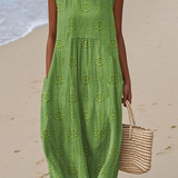 Rosa | Robe Midi Brodée