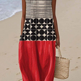 Jane | Robe Midi Colorblock