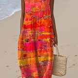 Faye| Robe Midi Sunset