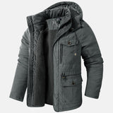 Manuel | Veste d'Hiver avec Capuche