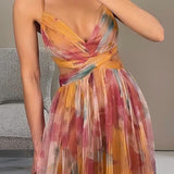 Eléna - Robe Longue Élégante et Florale