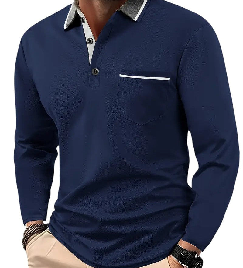 Larsen™ | Polo classique à manches longues